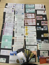 Norfolk island stamps. presentation packs x 85, large lot. Duplication. NB12