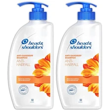 2 PK Head & Shoulders Anti Hair fall Shampoo Fresh Scent, 22 oz Pump Bottles