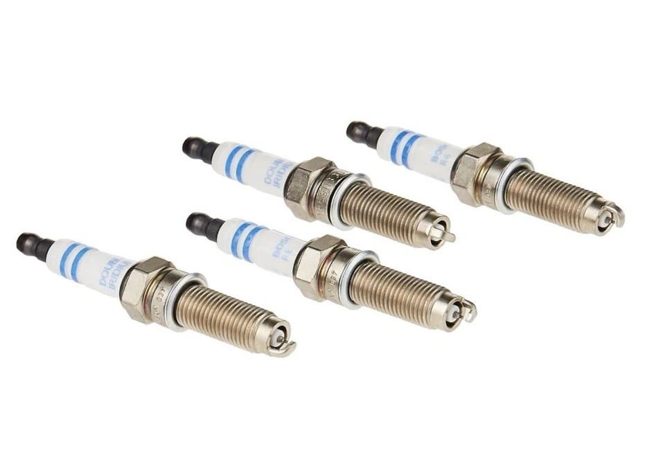 BOSCH 9619 OE Fine Wire Double Iridium Spark Plug - Pack of 4 - Image 2 of 4