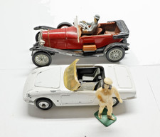 Corgi Set The Avengers, Bentley and Lotus Ellan. John Steed and Emma Peel,no box