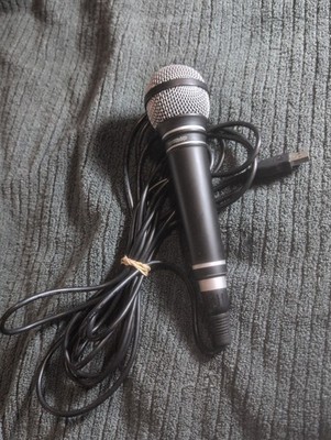 Rock Band USB Microphone Harmonix Wired Mic for PS2, PS3, Xbox, 360, Wii, PC