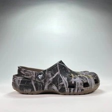 Crocs Classic Realtree Clog Khaki Lightweight Slip On Shoes 207093 Youth Size 3