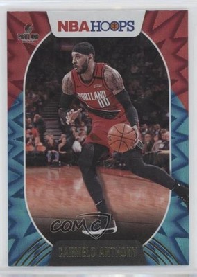2020-21 Panini NBA Hoops Teal Explosion Carmelo Anthony #151 HOF 0i76