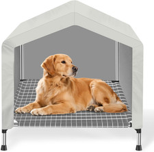 Elevated Dog House for Outdoor or Indoor - Waterproof Dog Tent Cat House, Dog Su