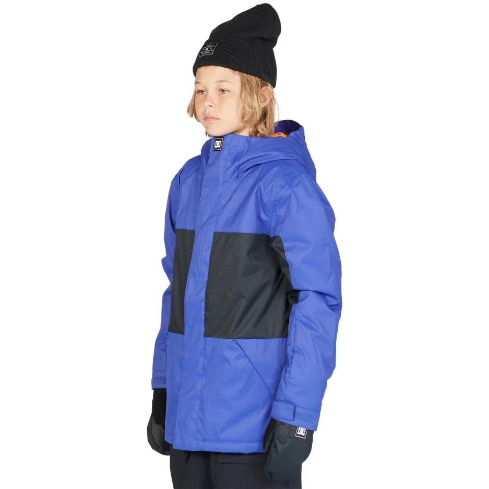 DC Defy Snowboard Jacket, Boys Youth Medium (12), Royal Blue - Image 4 of 4