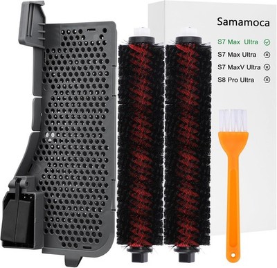 Roborock S7 Max Ultra Filter & Bürsten Set, Ersatzteile & Reinigungszubehör für