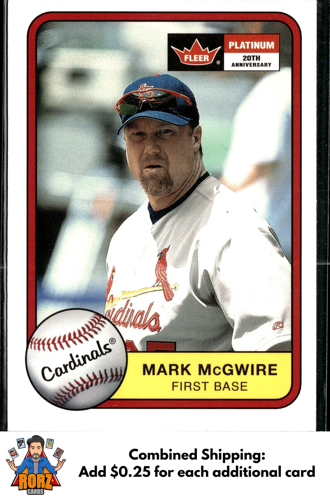 2001 Fleer Platinum #131 Mark McGwire St. Louis Cardinals