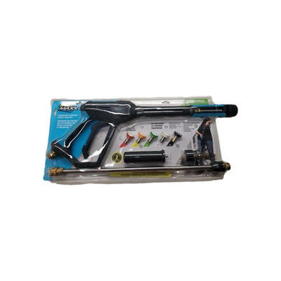 #ad SurfaceMaxx 4500 PSI Pressure Washer Spray Gun Kit Wand 5 Tips Electric Gas 20in $62.99