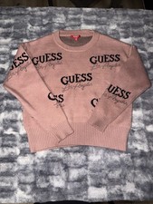 Guess Los Angeles Logo Pullover Sweatshirt Women's Size XS