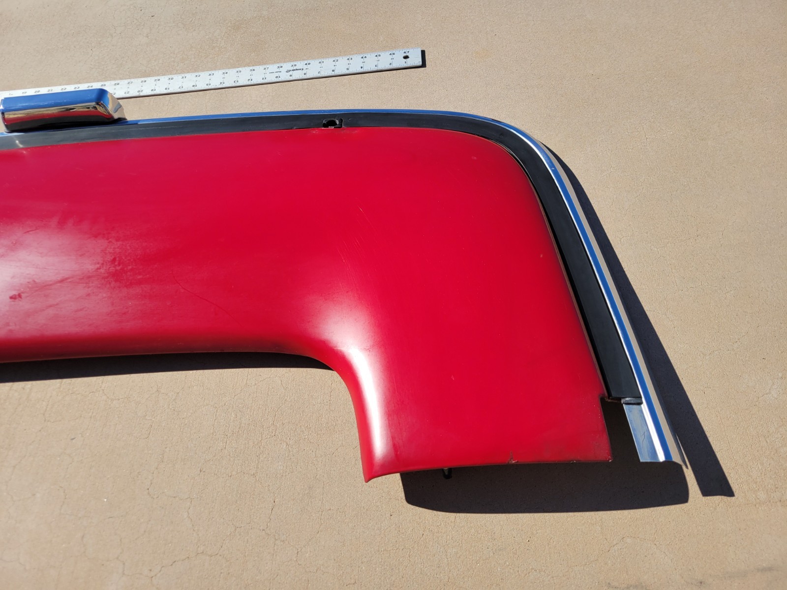 Genuine Chrysler TC Maserati Convertible Top Tonneau Cover 3rd Brake Light Red