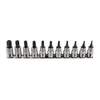 Laser Tools Tamperproof Star Socket Bit Set 3/8''D 11pc 6068