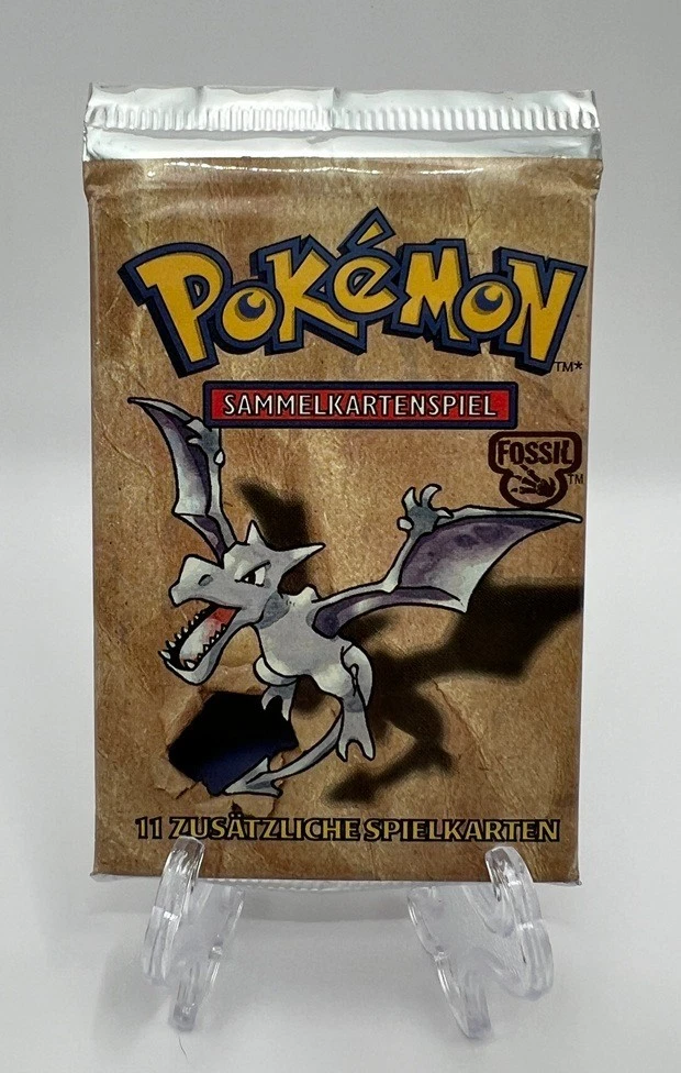 pokemon fossil booster pack value Pokemon Trading Card Game Booster Pack Fossil Aerodactyl Art main image 0