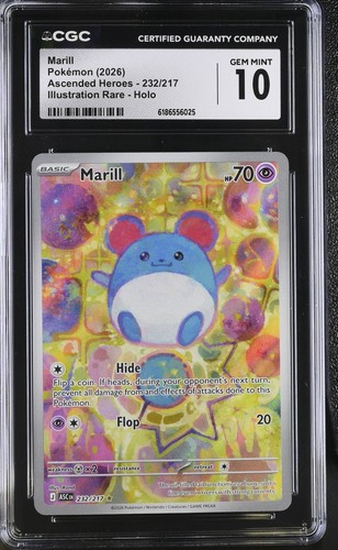 Marill graded CGC 10 for sale on eBay