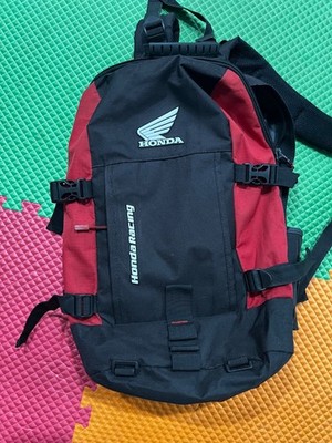 Honda Racing Backpack Red Black Motorcycle