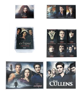 2010 NECA Twilight Saga Eclipse Movie Series 2 Master Base Card Set W/Sub-Sets!