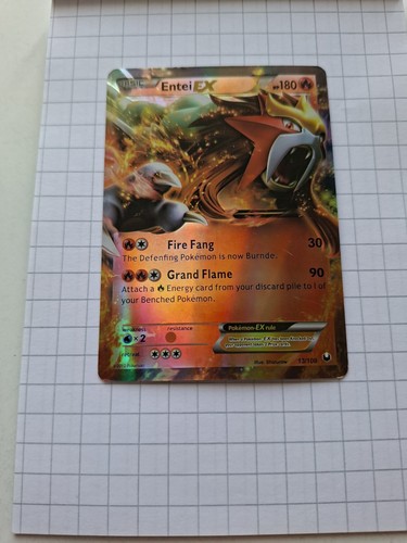 Entei EX 13/108 Dark Explorers Holo