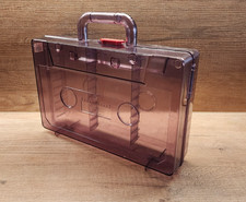 Kassettenkoffer - vintage - Retro - 80er Jahre - Koffer  - Acryl  
