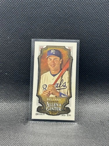 2024 Topps Allen & Ginter Mini A&G Back #166 Carlos Beltran - Kansas City Royals