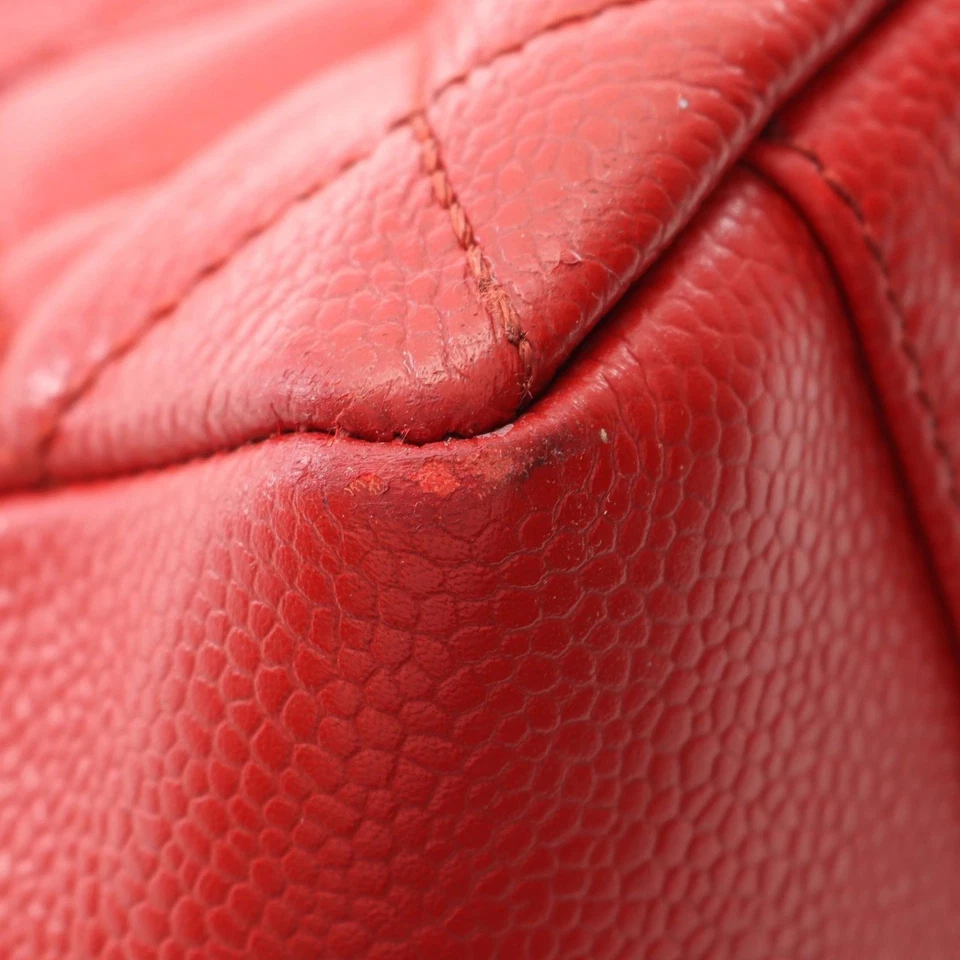 Bolso de Mano Chanel Piel Caviar Matelasse Gst XL Mujer Rojo Talla Única Foto 2 de 4