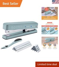 Titan Heavy Duty Metal Stapler, 50 Sheet Capacity with 1250 Staples and Ergon...