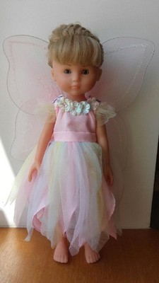 Outfit Fee Flügel Kleid rosa Puppe Les Chéries Corolle Paola Reina Amigas