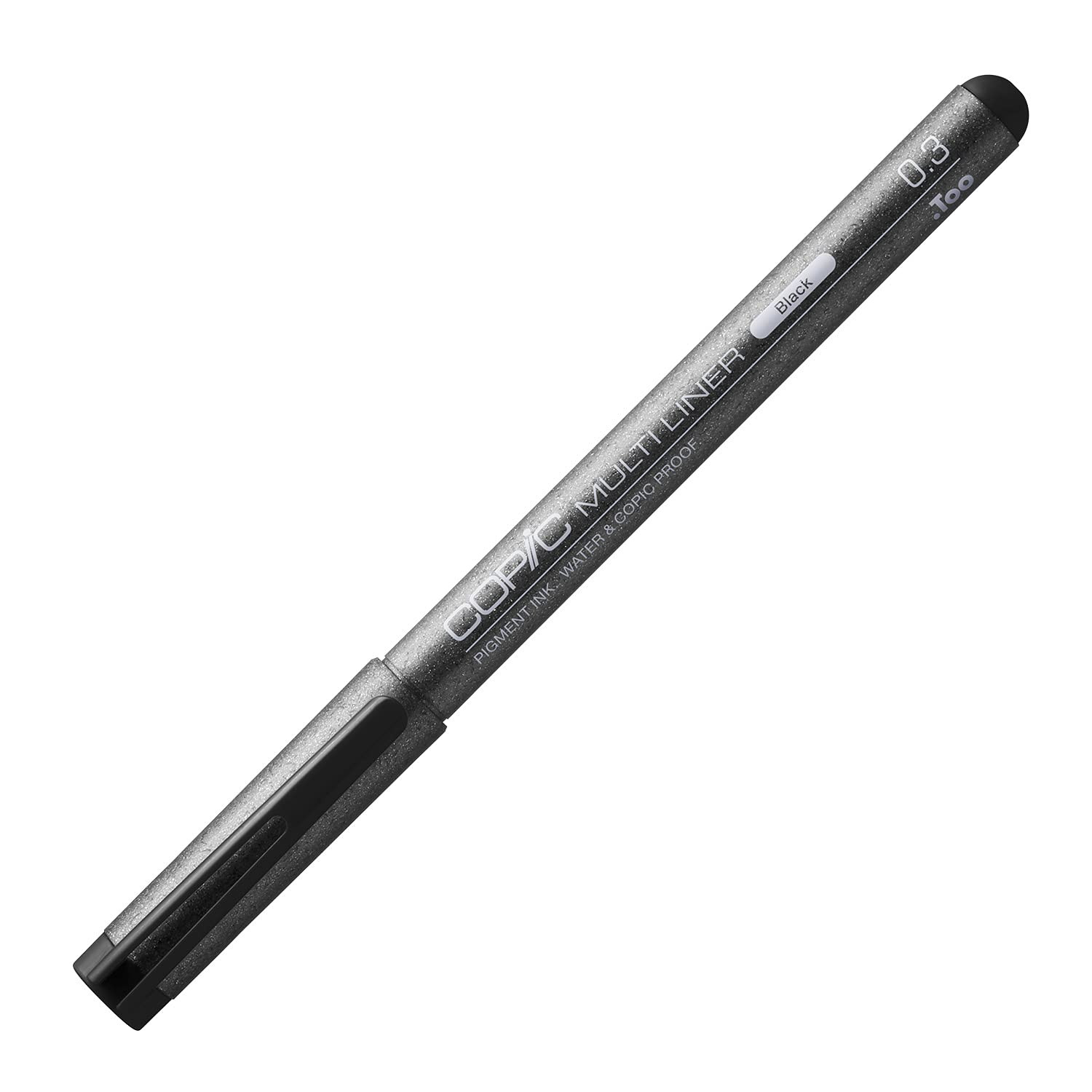 Black Sketch Marker Double Tipped Refillable Art Pen