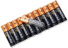 Pila Duracell plus 12 ministilo AAA 1.5V alkaline