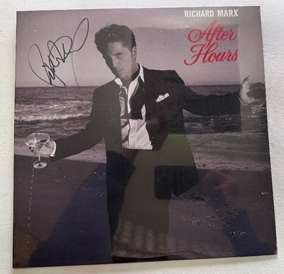 Richard Marx Signed Autographed ''After Hours'' Record Album Factory Sealed