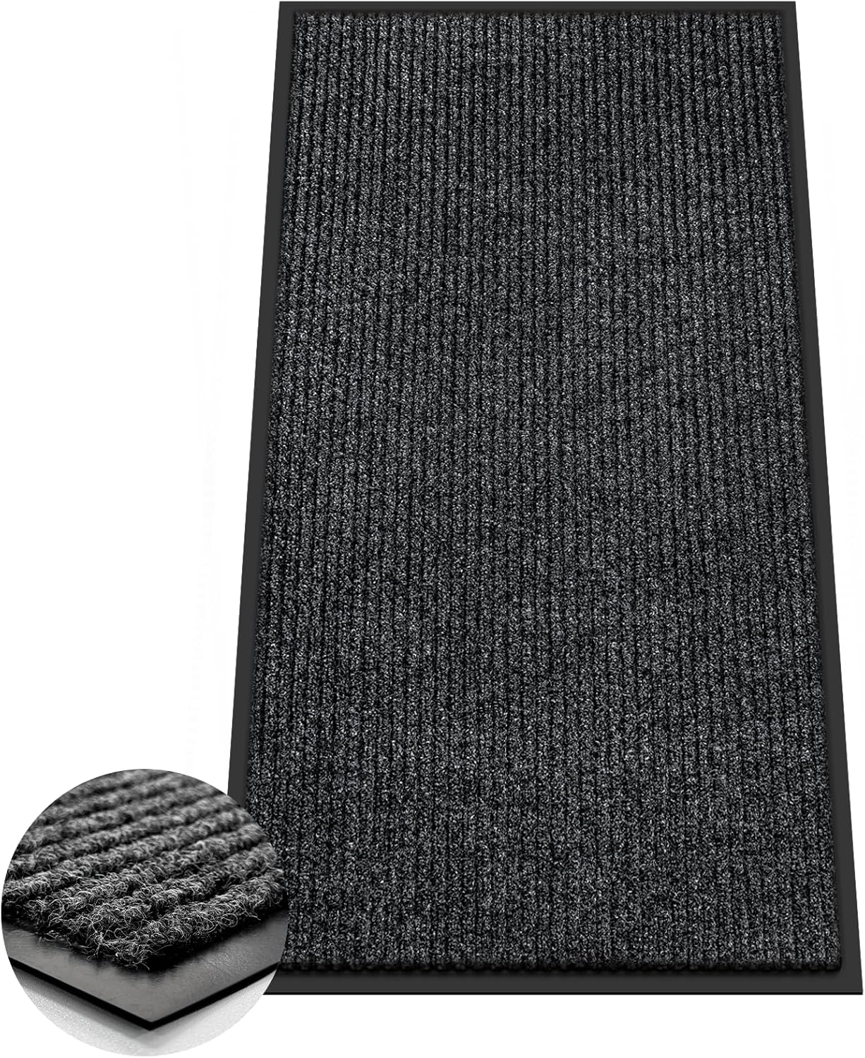 3'X6' Front Door Mat Heavy Duty Indoor Outdoor Door Mat Non-Slip Backing Doormat