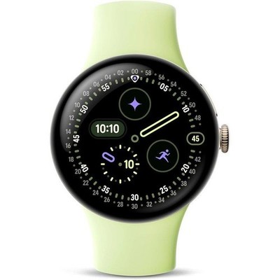 Google Pixel Watch 4 41mm WiFi Champagne Gold Lemongrass GA06002-EU Neu