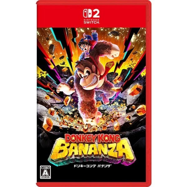 Nintendo Switch 2 Donkey Kong Bananza Japan Version NEW