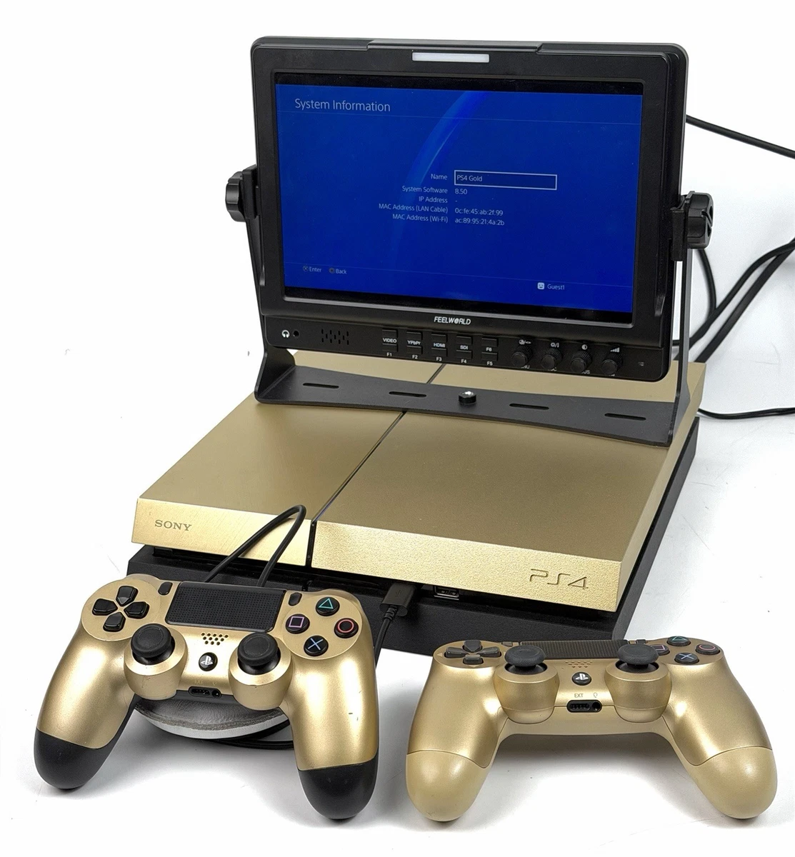 Sony PlayStation 4 Gold Video Game Consoles for sale | eBay