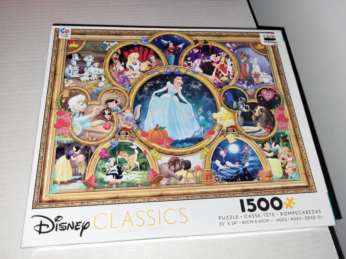 ディズニークラシック パズル (1500ピース) Disney Classics Collage Puzzle | Hobby Lobby | 1547363