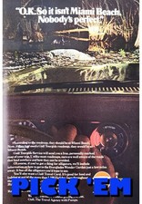1970s Gulf Travel Motor Oil Gas Service Station Pumps Print Ad MCM Photography
