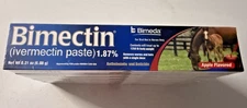 6 pack Paste Horse Dewormer Apple Flavor  (6 DOSES) EXP Nov/2026