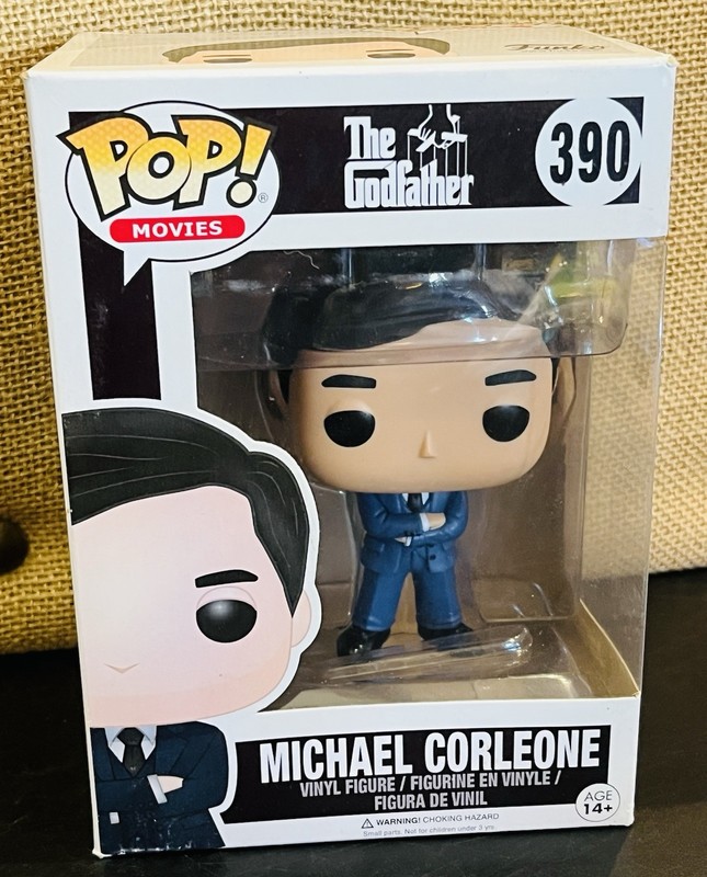 Funko Pop! Movies THE GODFATHER Michael Corleone Blue Suit #390 New w/ Protector