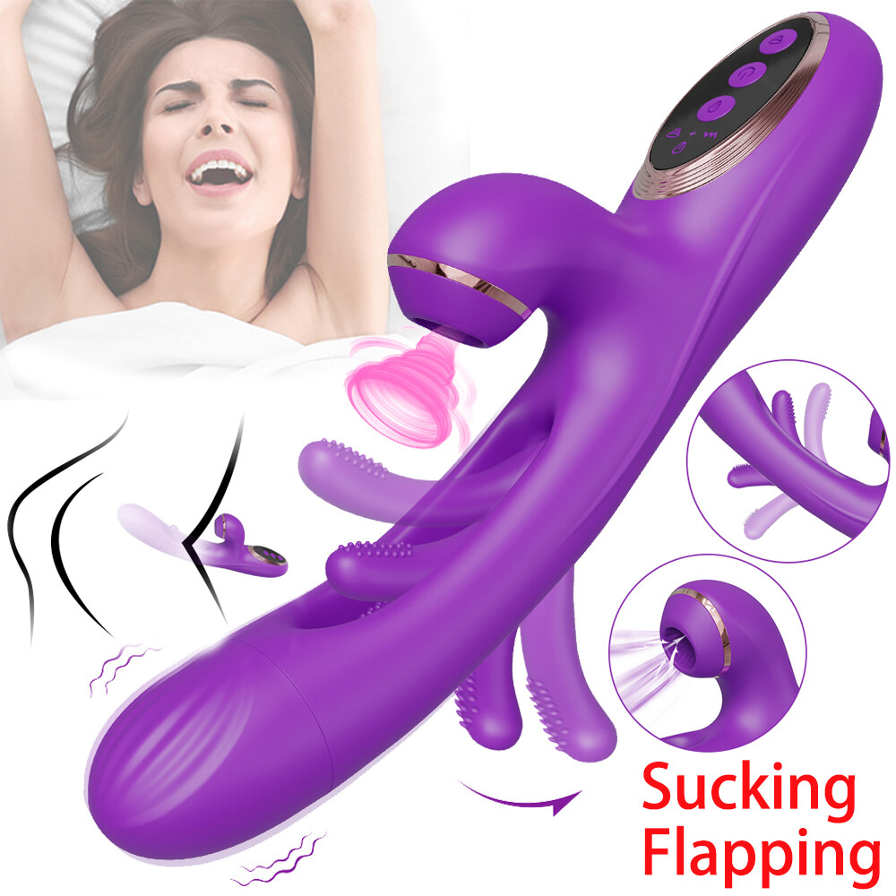Tapping Patting Sucking Vibrator for Women Clit G-spot Stimulator Dildo Sex  Toy