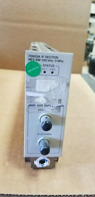 HP 70903A IF Section 100kHz-3MHz Tested Good Unit #2