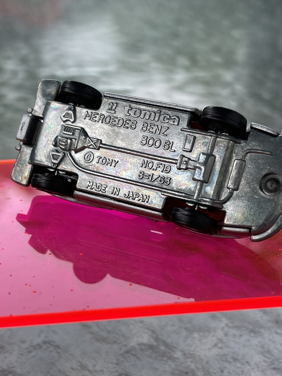 ✨Tomica Tomy🏁Mercedes-Benz 300 SL✨Silver✨Vintage✨Japan