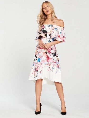 Coast scuba bardot dress cheap