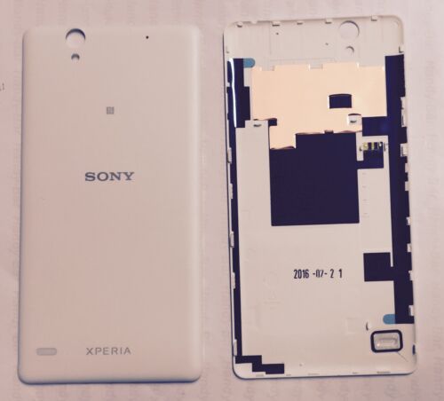Original Sony Xperia C4 Dual Blanco E5303 E5363 Tapa de bateria de Batería Lisa - Afbeelding 1 van 1