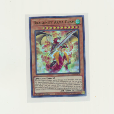 Yu-Gi-Oh Ghosts from the Past 1st Edition Dragunity Arma Gram