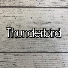Oem Ford 1983 - 1988 Thunderbird T-bird Trunk Lid Script Emblem 1984 1985 1986