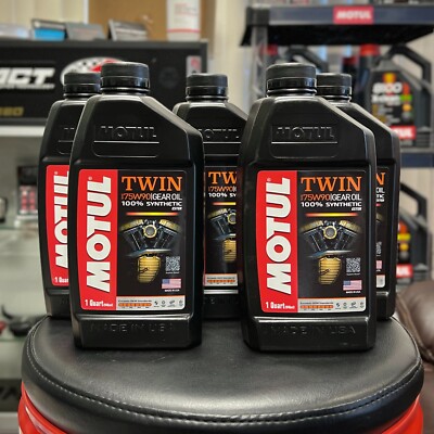 Motul Twin 75W90 - 5qt - Full Synthetic Transmission Fluid Gear Oil (1 x 5qt)