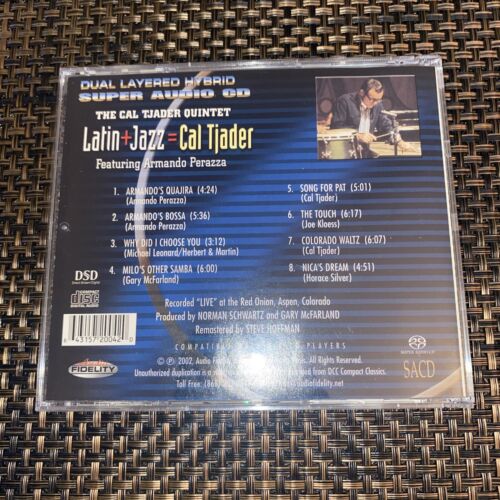 CAL TJADER CAL TJADER QUINTET - Latin + Jazz=cal Tjader - CD - Hybrid Sa - Dsd - Picture 2 of 2