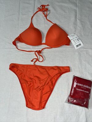 TELENO Sixteen Damen Bikini Sole XB-5 Gr. L (EU) Coral Neu SM957