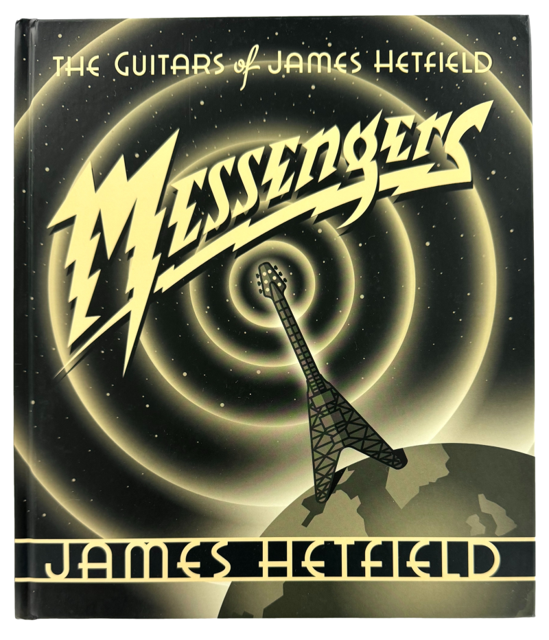 James Hetfield Metallica Signed Autograph Messengers Book - Kill