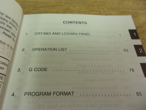 Fanuc GFZ-62447e/01 Model B Operation And Maintenance Handbook - Foto 5 di 7