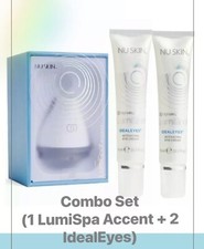 Authentic Nu Skin ageLOC LumiSpa iO Accent Bundle Accent  Two IdealEyes