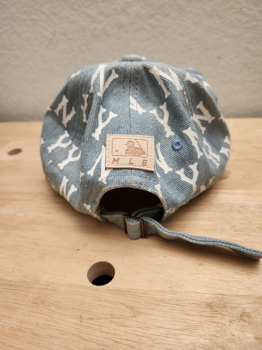 キャップ [ MLB] VINTAGE DAMAGE DENIM UNSTRUCTURE BALL CAP Vintage Heavy-Washing Unstructured Ball Cap Los Angeles Dodgers